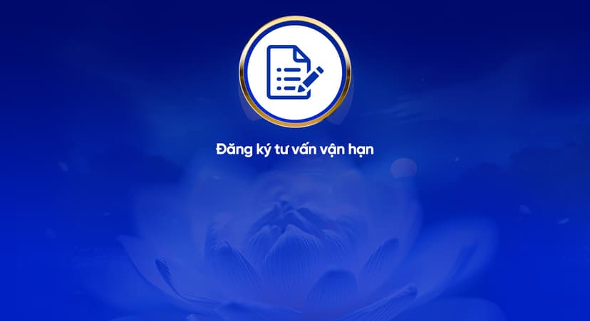Đăng kí tư vấn vận hạn
